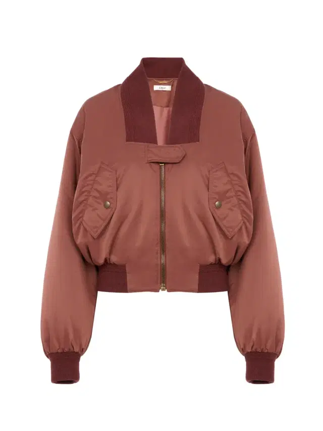 Bomber jacket in nylon Bomber jacket in nylon