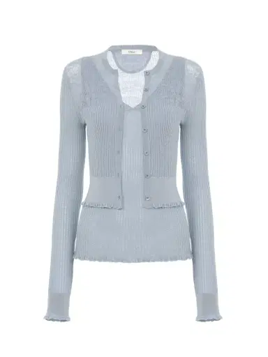 Chloé Twin set in a superfine wool knit | Thumbnail 1 Chloé Twin set in a superfine wool knit | Thumbnail 1