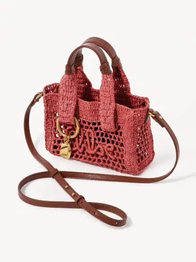 Chloé Mini Summer Banana east-west tote bag in raffia | Thumbnail 3 Chloé Mini Summer Banana east-west tote bag in raffia | Thumbnail 3