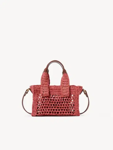 Chloé Mini Summer Banana east-west tote bag in raffia | Thumbnail 4 Chloé Mini Summer Banana east-west tote bag in raffia | Thumbnail 4