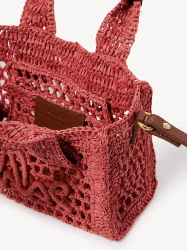Chloé Mini Summer Banana east-west tote bag in raffia | Thumbnail 5 Chloé Mini Summer Banana east-west tote bag in raffia | Thumbnail 5