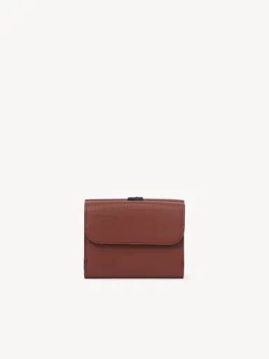Chloé Small Alphabet tri-fold in grained leather | Thumbnail 4 Chloé Small Alphabet tri-fold in grained leather | Thumbnail 4