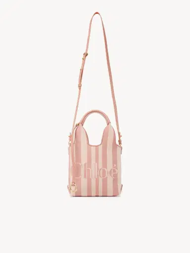 Chloé Mini Chloé Stripy tote bag in jacquard | Thumbnail 2 Chloé Mini Chloé Stripy tote bag in jacquard | Thumbnail 2