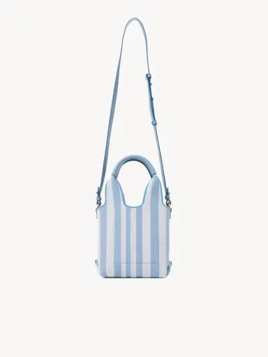 Chloé Mini Chloé Stripy tote bag in jacquard | Thumbnail 5 Chloé Mini Chloé Stripy tote bag in jacquard | Thumbnail 5