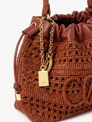 Chloé Mini Summer Banana drawstring shoulder bag in raffia | Thumbnail 7 Chloé Mini Summer Banana drawstring shoulder bag in raffia | Thumbnail 7