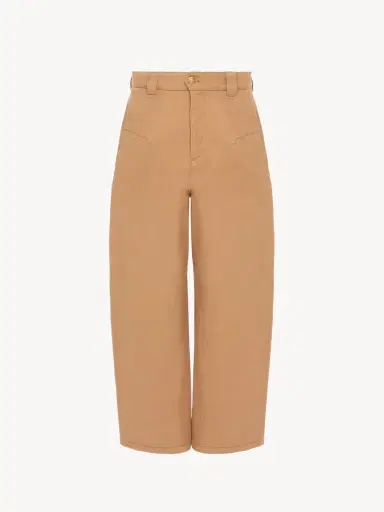 Chloé Barrel pants in cotton canvas | Thumbnail 2 Chloé Barrel pants in cotton canvas | Thumbnail 2