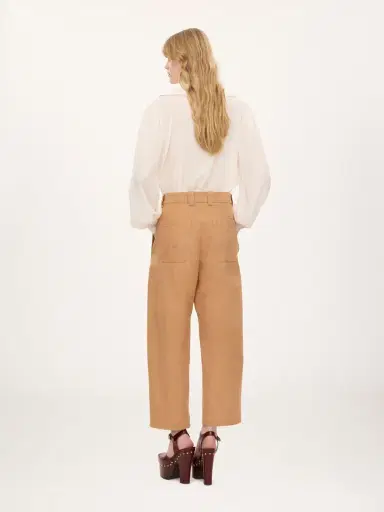 Chloé Barrel pants in cotton canvas | Thumbnail 5 Chloé Barrel pants in cotton canvas | Thumbnail 5