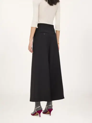 Chloé Wide-leg tailored pants in wool crêpe | Thumbnail 5 Chloé Wide-leg tailored pants in wool crêpe | Thumbnail 5