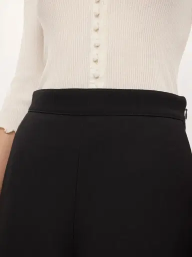 Chloé Wide-leg tailored pants in wool crêpe | Thumbnail 7 Chloé Wide-leg tailored pants in wool crêpe | Thumbnail 7