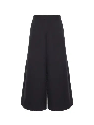 Chloé Wide-leg tailored pants in wool crêpe | Thumbnail 1 Chloé Wide-leg tailored pants in wool crêpe | Thumbnail 1