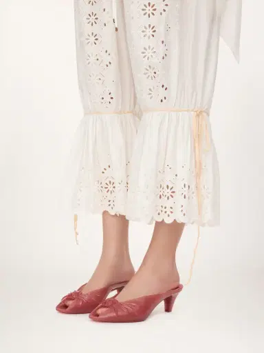 Chloé Fluid drawstring pants in soft cotton | Thumbnail 6 Chloé Fluid drawstring pants in soft cotton | Thumbnail 6