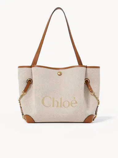Chloé Chloé Clover double carry bag in canvas | Thumbnail 2 Chloé Chloé Clover double carry bag in canvas | Thumbnail 2