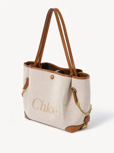 Chloé Chloé Clover double carry bag in canvas | Thumbnail 5 Chloé Chloé Clover double carry bag in canvas | Thumbnail 5