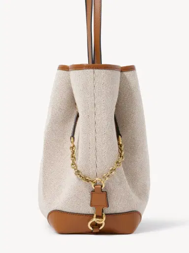 Chloé Chloé Clover double carry bag in canvas | Thumbnail 8 Chloé Chloé Clover double carry bag in canvas | Thumbnail 8