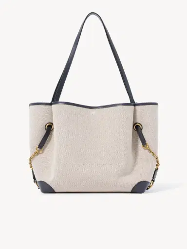 Chloé Chloé Clover double carry bag in canvas | Thumbnail 5 Chloé Chloé Clover double carry bag in canvas | Thumbnail 5
