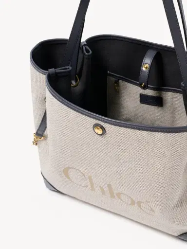Chloé Chloé Clover double carry bag in canvas | Thumbnail 6 Chloé Chloé Clover double carry bag in canvas | Thumbnail 6