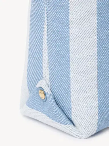 Chloé Chloé Stripy east-west tote bag in jacquard | Thumbnail 7 Chloé Chloé Stripy east-west tote bag in jacquard | Thumbnail 7