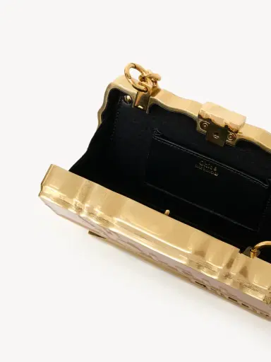 Chloé Chloé Soleil minaudière with chain in brass & enamel | Thumbnail 6 Chloé Chloé Soleil minaudière with chain in brass & enamel | Thumbnail 6