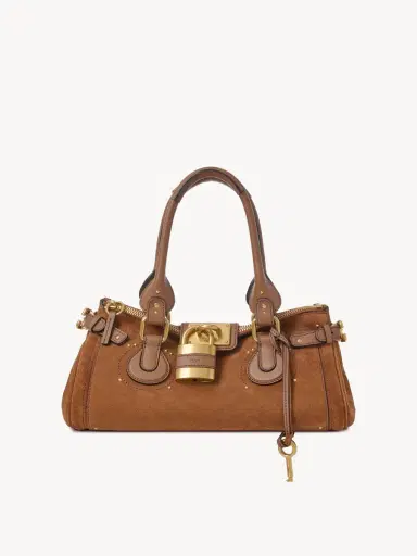 Chloé Paddington bag in suede leather | Thumbnail 2 Chloé Paddington bag in suede leather | Thumbnail 2