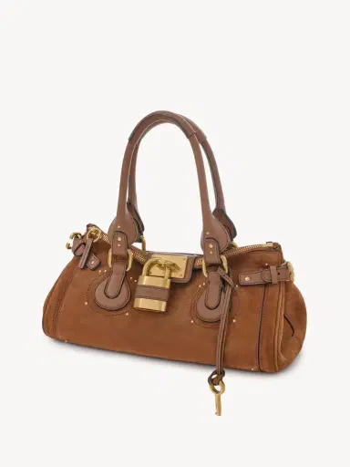 Chloé Paddington bag in suede leather | Thumbnail 4 Chloé Paddington bag in suede leather | Thumbnail 4