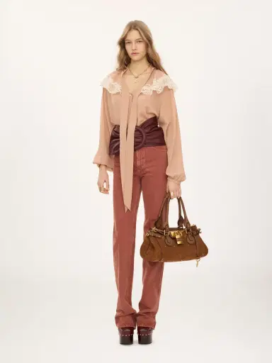 Chloé Paddington bag in suede leather | Thumbnail 8 Chloé Paddington bag in suede leather | Thumbnail 8
