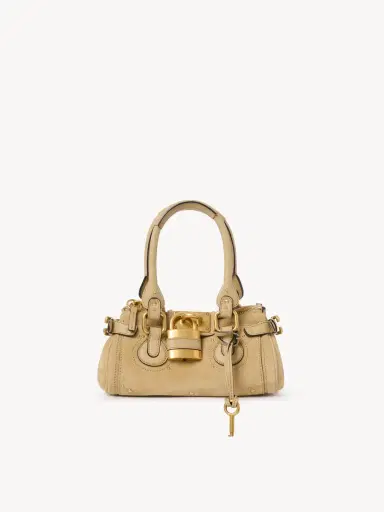 Chloé Small Paddington bag in suede leather | Thumbnail 2 Chloé Small Paddington bag in suede leather | Thumbnail 2