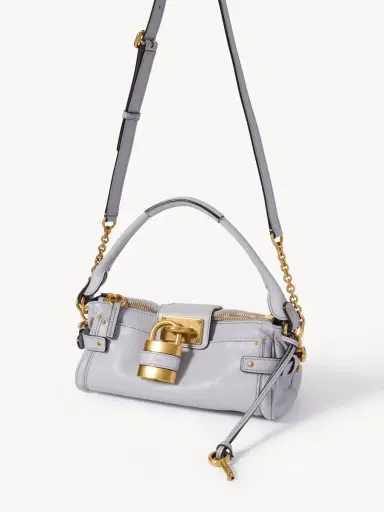 Chloé Small Paddington bag with strap in grained leather | Thumbnail 3 Chloé Small Paddington bag with strap in grained leather | Thumbnail 3