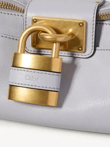Chloé Small Paddington bag with strap in grained leather | Thumbnail 6 Chloé Small Paddington bag with strap in grained leather | Thumbnail 6