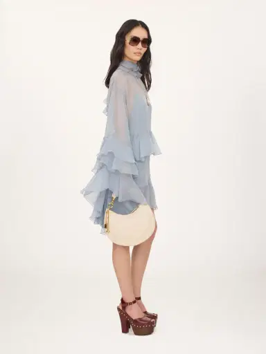 Chloé Small Chloé Banana zipped hobo in soft leather | Thumbnail 7 Chloé Small Chloé Banana zipped hobo in soft leather | Thumbnail 7