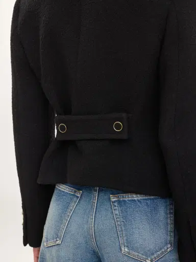 Chloé Fitted tailored jacket in wool bouclette | Thumbnail 7 Chloé Fitted tailored jacket in wool bouclette | Thumbnail 7