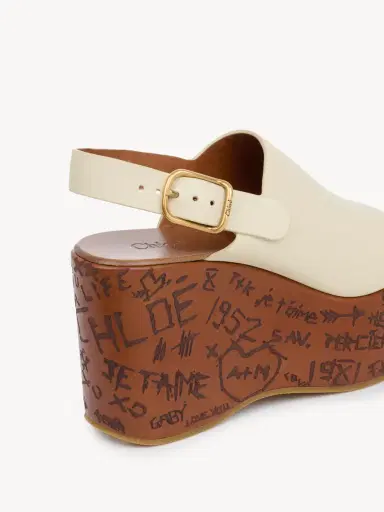 Chloé Maxime wedge sandal | Thumbnail 5 Chloé Maxime wedge sandal | Thumbnail 5