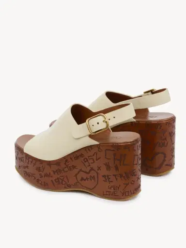 Chloé Maxime wedge sandal | Thumbnail 6 Chloé Maxime wedge sandal | Thumbnail 6