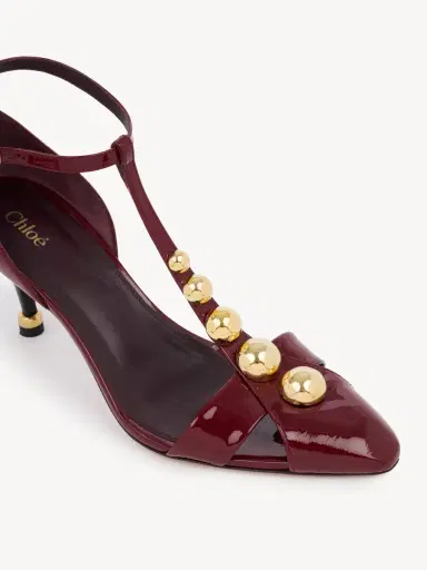 Chloé Cleia heeled sandal | Thumbnail 4 Chloé Cleia heeled sandal | Thumbnail 4