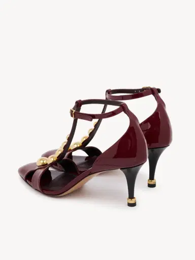 Chloé Cleia heeled sandal | Thumbnail 5 Chloé Cleia heeled sandal | Thumbnail 5