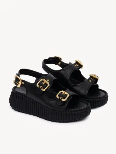 Chloé Nama wedge sandal | Thumbnail 3 Chloé Nama wedge sandal | Thumbnail 3