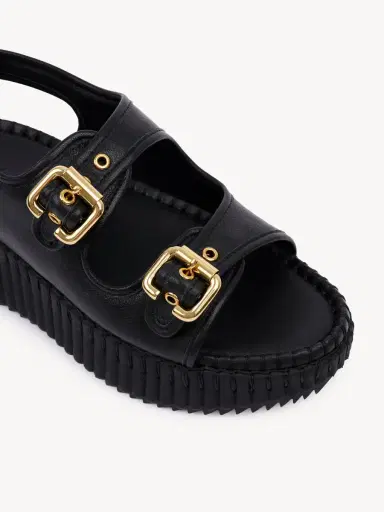 Chloé Nama wedge sandal | Thumbnail 5 Chloé Nama wedge sandal | Thumbnail 5