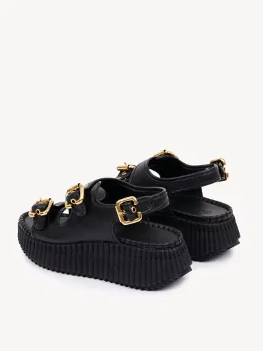 Chloé Nama wedge sandal | Thumbnail 6 Chloé Nama wedge sandal | Thumbnail 6