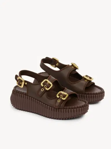 Chloé Nama wedge sandal | Thumbnail 3 Chloé Nama wedge sandal | Thumbnail 3