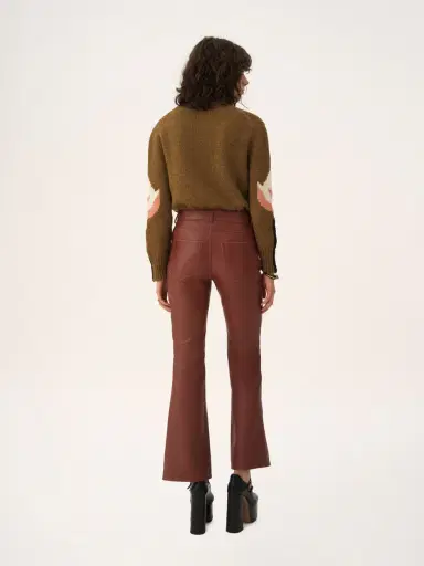 Chloé Flared pants in leather | Thumbnail 5 Chloé Flared pants in leather | Thumbnail 5