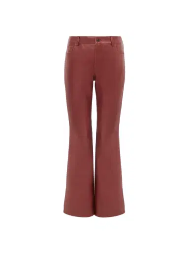 Chloé Flared pants in leather | Thumbnail 1 Chloé Flared pants in leather | Thumbnail 1