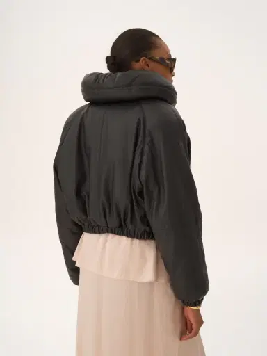 Chloé Short puffer jacket in leather | Thumbnail 5 Chloé Short puffer jacket in leather | Thumbnail 5