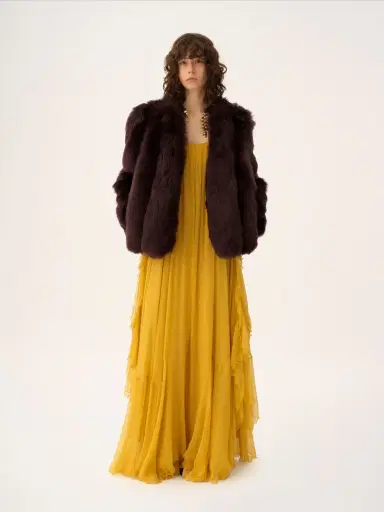 Chloé Oversized short coat in shearling | Thumbnail 3 Chloé Oversized short coat in shearling | Thumbnail 3