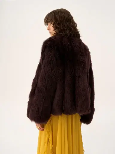 Chloé Oversized short coat in shearling | Thumbnail 6 Chloé Oversized short coat in shearling | Thumbnail 6