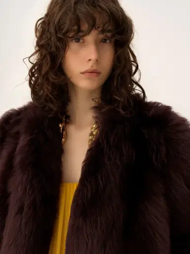 Chloé Oversized short coat in shearling | Thumbnail 7 Chloé Oversized short coat in shearling | Thumbnail 7