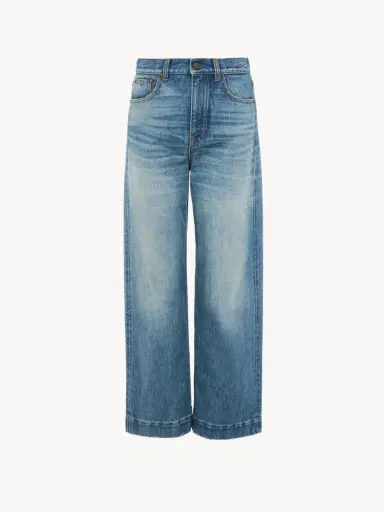 Chloé High-rise cropped jeans in denim | Thumbnail 2 Chloé High-rise cropped jeans in denim | Thumbnail 2