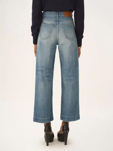 Chloé High-rise cropped jeans in denim | Thumbnail 5 Chloé High-rise cropped jeans in denim | Thumbnail 5