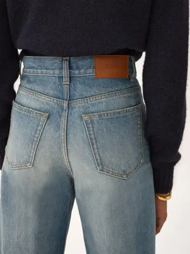 Chloé High-rise cropped jeans in denim | Thumbnail 6 Chloé High-rise cropped jeans in denim | Thumbnail 6