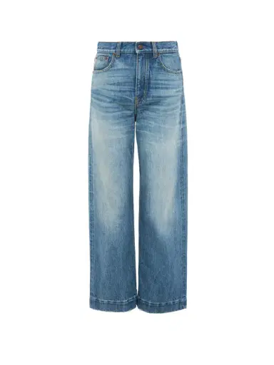 Chloé High-rise cropped jeans in denim | Thumbnail 1 Chloé High-rise cropped jeans in denim | Thumbnail 1