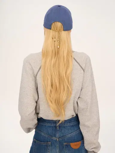 Chloé The Chloé Charms cap in cotton | Thumbnail 3 Chloé The Chloé Charms cap in cotton | Thumbnail 3