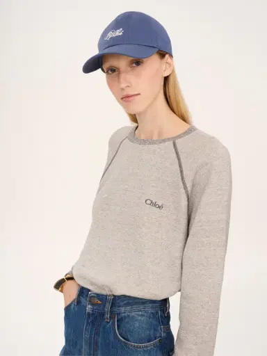 Chloé The Chloé Charms cap in cotton | Thumbnail 4 Chloé The Chloé Charms cap in cotton | Thumbnail 4